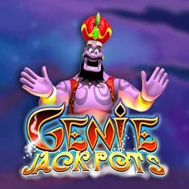 Genie Jackpots by Blueprint Gaming, showcased at spinbaracasinos-es.com – game logo