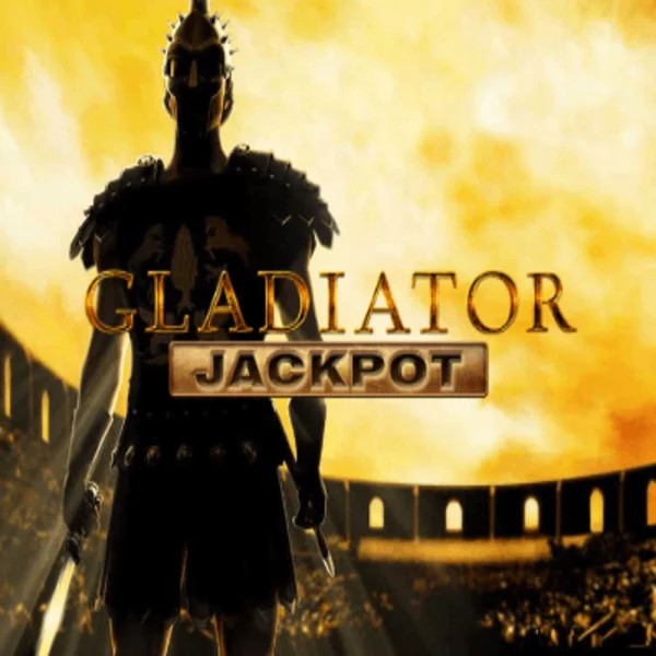 Gladiator Jackpot logo by Playtech Spinbara Casino
