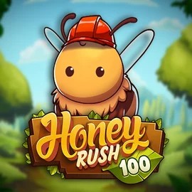 Slots logo of Honey Rush 100 from Play'n GO at Spinbara Casino