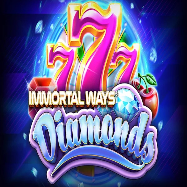 Immortal Ways Diamonds game by RubyPlay – logo hosted on Spinbara Casino