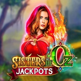 Sisters Of Oz Jackpots logo by Triple Edge Studios at Spinbara Casino