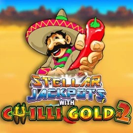 Stellar Jackpots with Chilli Gold x2 logo by Lightning Box Game Spinbara Casino