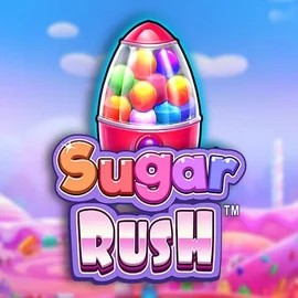 Sugar Rush game by Pragmatic Play – logo hosted on Spinbara Casino